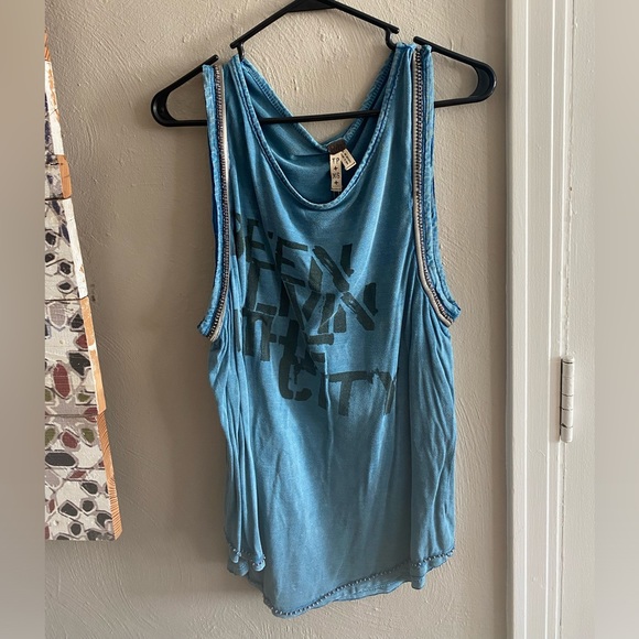 Free People Tops - Free People Beaded Tank